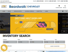 Tablet Screenshot of boardwalkchevrolet.com